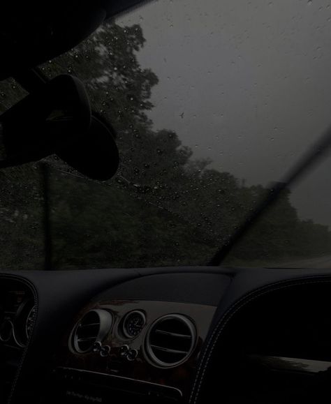 Rainy Car Ride Aesthetic, Dark Car Aesthetic, Rainy Car Ride, Rainy Weather Aesthetic, Cloudy Day Aesthetic, Luxury Car Aesthetic, Aesthetic Car Interior, Car Ride Aesthetic, Ride Aesthetic