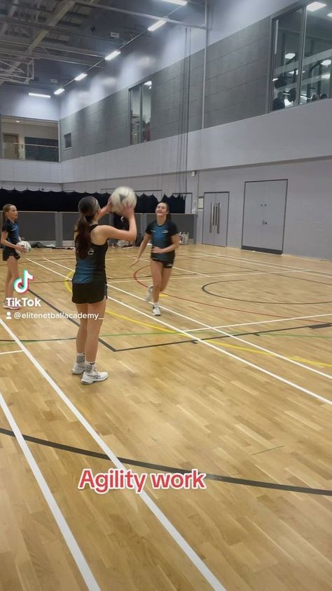 When someone makes a difficult drill look easy 💪 Drop to tip backs are actually quite difficult 😂 To have the strength and skill to push the ball back to target under control and in the air 🙌 Do 30 seconds one way then switch the other side after some rest 💖💜 #netball #netballfamily #netballtraining #workoutmotivation #youthdevelopment #ballworkouts #skilldevelopment #skills #workhardplayhard | Elite Netball Academy | Elite Netball Academy · Original audio Netball Tips And Tricks, Netball Tips, Netball Skills, Netball Training, Netball Drills, Netball, Work Hard Play Hard, Skills Development, Training Tips