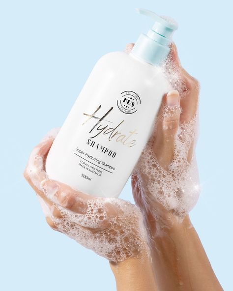 Your Hydrate Shampoo reviews are making us melt 🥹 We knew our new hydrate range was ah-mazing when we were formulating it with epic ingredients, but hearing it from our hair lovers never gets old! 💦 Gentle plant/naturally derived cleansers penetrate beneath hair cuticle. 💦 Provides hydration and sebum (hair oil) balance. 💦 Nourishment to help style and manage hair and reduce frizz. 💦 Strengthens, conditions, provides moisture. 💦 Helps improve/repair/protect scalp health. 💦 Creates a long- Shampoo Photoshoot, Shampoo Product Photography, Rosemary Shampoo, Skincare Ideas, Hair Cuticle, Shampoo Reviews, Hydrating Shampoo, Scalp Health, Makeup Storage