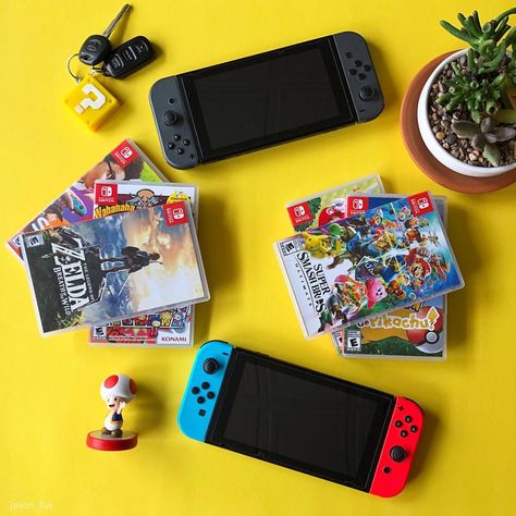 Happy Second Birthday Nintendo Switch! ➖➖➖➖➖ On this day two years ago I felt like a kid again 😊 The Switch has helped spark my love for… Nintendo Switch Photography, Nintendo Case, Happy Second Birthday, Katamari Damacy, Advance Wars, Gaming Aesthetic, Gaming Gadgets, Lego Dimensions, Retro Games