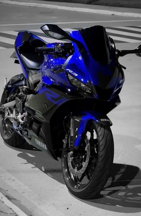 Yamaha R3 Custom, Yamaha R6 Blue, R6 Motor, Green Motorcycle Helmet, Purple Motorcycle, Motor Balap, Green Motorcycle, Yamaha R3, Blue Motorcycle