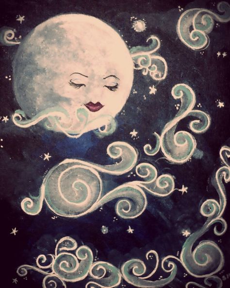 . You Are My Moon, Vintage Moon, Moon Illustration, Good Night Moon, Sun Moon Stars, Celestial Art, Sun And Stars, Beautiful Moon, British Library