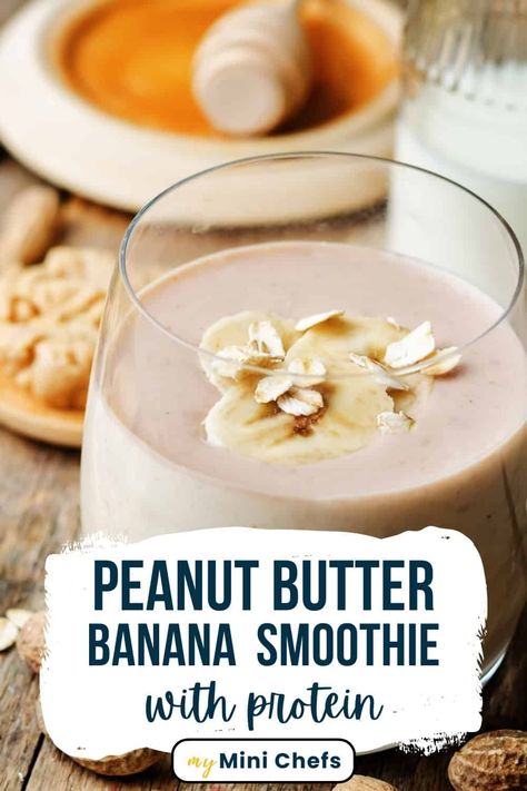 This creamy and delicious Peanut Butter and Banana Protein Shake is loaded with peanut butter, bananas, chocolate and protein powder. It's so good that you'll never know it makes a wholesome breakfast or lunch! Chocolate Peanut Butter Banana Smoothie Protein, Peanut Butter Banana Protein Shake, Coconut Flakes Recipe, Peanut Butter Protein Smoothie, Peanut Butter Banana Protein, Breakfast Shakes Healthy, Peanut Butter Milkshake, Peanut Butter Protein Shake, Wholesome Breakfast