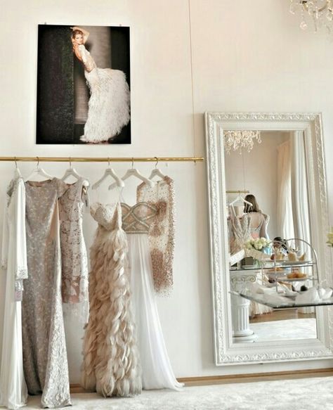 Dress Couture, Mode Chanel, Blog Ideas, The Rack, A Mirror, Gorgeous Gowns, Bridal Shop, Bridal Boutique, Fancy Dresses