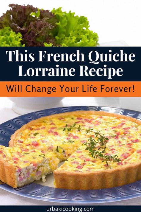 Quiche Lorraine is a classic French dish that originated in the region of Lorraine. It is a savory tart made with a buttery crust filled with a mixture of eggs, cream, bacon, and cheese. The dish is typically served warm and can be enjoyed as a main course or as a light meal. The history of Quiche Lorraine dates back to the 16th century in the region of Lorraine in northeastern France. The dish was originally known as "kougelhof" and was a sweet dessert made with a yeast dough that was... Quiche Lorraine Recipe Easy, Classic Quiche Lorraine Recipe, Light Quiche Recipes, Easy Quiche Lorraine Recipe, Quiche Lorraine Recipes Easy, Quiche Lorraine Recipes, Best Quiche Lorraine Recipe, French Quiche Lorraine, Quiche Crust Recipe