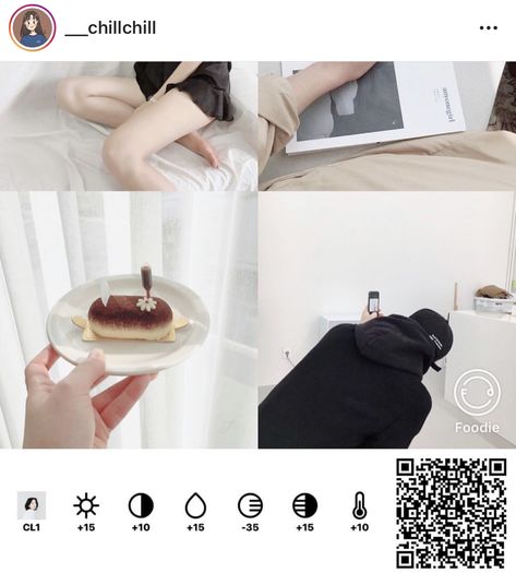 Foodie Editing, Foodie Code, White Feed, Foodie Filter, Vsco Tutorial, Foodie Photography, Photography Editing Apps, Filter Code, Lightroom Presets Tutorial