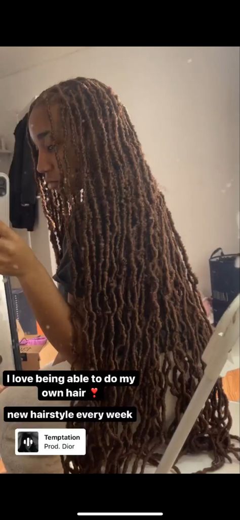 Color 30 Locs, Color 30 Soft Locs, 30 Soft Locs, Soft Locs Color, Locs Color, Soft Locs, Black Cartoon, Black Girls Hairstyles, Protective Hairstyles