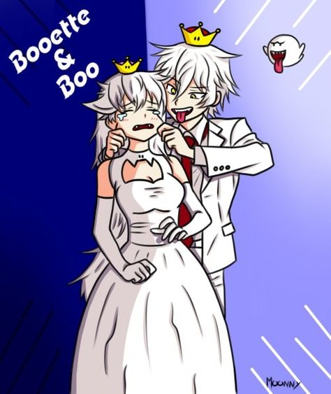 Booette e Boo King Boo Cosplay Male, King Boo Human, Super Mario Oc, Boosette Fanart, King Boo Fanart, Queen Boo, Princess Boo, Kirby Pokemon, Super Crown