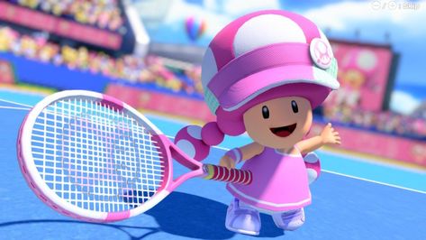 Cartoon Character, Mario, Tennis