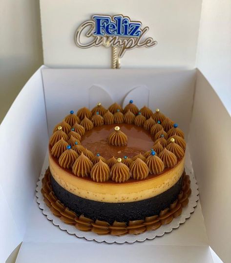 Chocoflan Decoration Ideas, Chocoflan Cake, Choco Flan, Chocoflan Recipe, Flan Cake, Cute Baking, Simple Birthday Cake, Bakery Business, Cake Shop