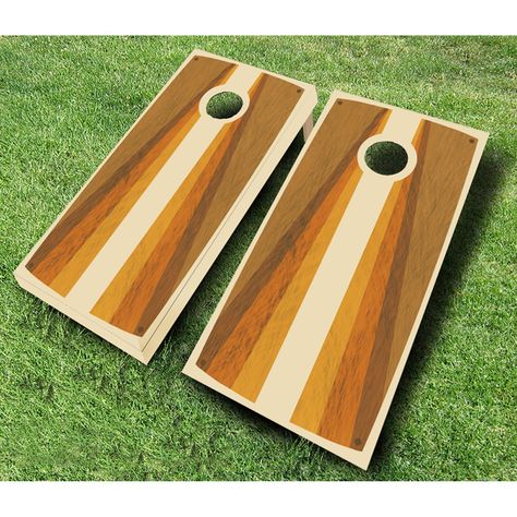 AJJ Cornhole Retro Stained Poster Pyramid Cornhole Set Red & Orange Stained Cornhole Boards, Lawn Games Wedding, Diy Cornhole Boards, Cornhole Board Decals, Cornhole Boards Designs, Corn Hole Diy, Cornhole Designs, Cabin Diy, Cornhole Game