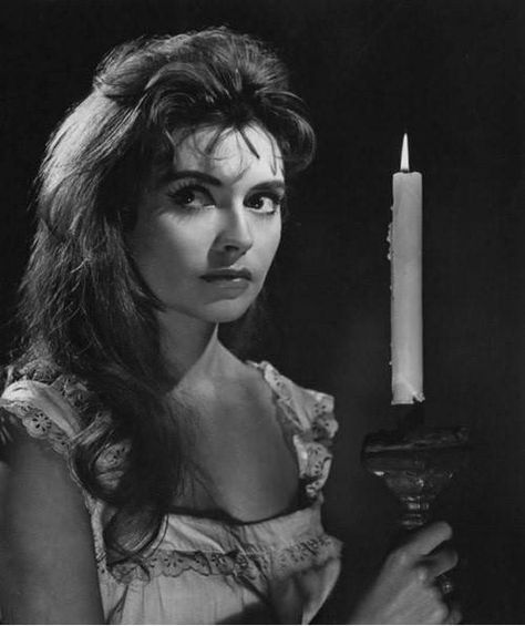 Yvonne Monlaur stars as young schoolteacher Marianne Danielle in BRIDES OF DRACULA! Brides Of Dracula, Hammer Horror Films, Hammer Horror, Horror Vintage, Female Vampire, Hammer Films, Film Horror, Claudia Cardinale, Famous Monsters