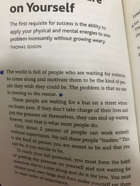 Recommended book, eat that frog, really helped me alot #books #bookquote Eat That Frog Book Quotes, Eat That Frog Quotes, Eat That Frog, Frog Quotes, Eat The Frog, Time Management Techniques, Bus Pass, Time Management Strategies, Management Strategies