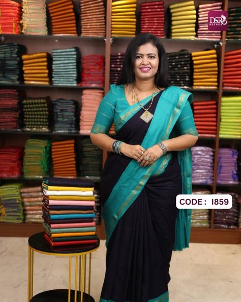 Traditional Madurai Sungudi Cotton with retta petta coin border Price @ 899+$ saree:sungudi cotton with contrast coin border-5.5 mtrs blouse:contrast:velthari sungudi cotton-1 mtr Note:1.sand stains are normal in sungudi cotton as they are dried on river sand after dyeing 2.small smudges/ dye stains are not considered as stains as these are purely handmade 3. zari line marks are not considered damage as they are caused due to startching & ironing(after washing zari line marks will relax) B... Sungudi Sarees, Madurai, Cotton Saree, Coin, Saree, Dye, Quick Saves