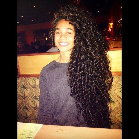 "Long curly hair is completely possible, regardless of anything you've heard… Biracial Hair, Long Indian Hair, Long Curls, Indian Hair, Curly Hair Inspiration, Queen Hair, Living Proof, Skateboarder, Long Curly Hair