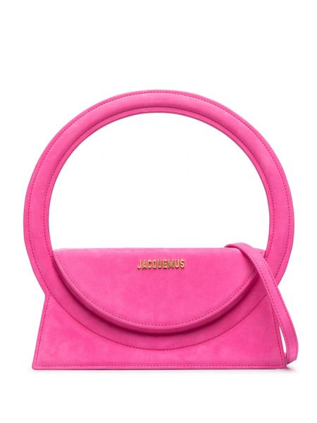 Le Sac Rond tote bag from Jacquemus featuring hot pink, gold-tone logo plaque, single circular top handle,…. Color:pink. Material:Calf Leather/Cotton #adv womens #bags #totes #shoppers # Whimsical Wedding Cakes, Recycled Dress, Expensive Bag, Jacquemus Bag, Best Online Stores, Expensive Handbags, Brown Handbag, Pink Tote, Pink Bag