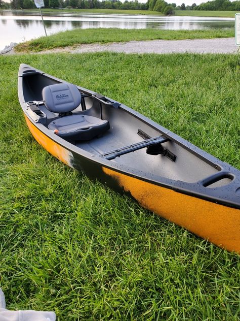 Just bought a new Old Town, plan to modify stay tuned. Kayak Ideas, Canoes, Canoe And Kayak, Kayaks, Old Town, Stay Tuned, Kayaking, Boats