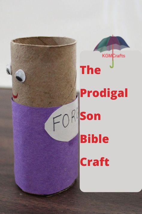 Prodigal Son Craft, Prodigal Son Bible, Bible Class Activities, Youth Bible Study, The Prodigal Son, Sunday School Classroom, Bible Story Crafts, Bible Crafts For Kids, Vbs Crafts