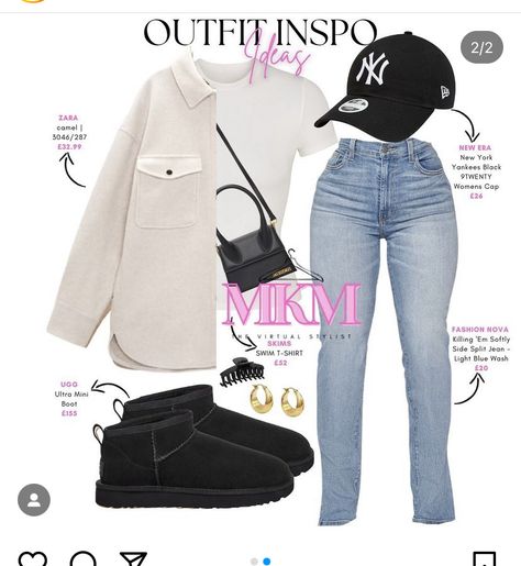 Black Uggs
Cute
Casual 

Small 
black purse Highschool Fits, Essentials Outfit, Airport Attire, Casual Outfit Inspiration, Fashion Goals, Chill Outfits, Fit Ideas, Cute Comfy Outfits, Cute Swag Outfits