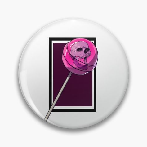 Get my art printed on awesome products. Support me at Redbubble #RBandME: https://www.redbubble.com/i/pin/Pink-Skull-Sucker-Lollipop-by-OssuanArt/113841561.NP9QY?asc=u Pink Skull, Who Knows, Lollipop, Buttons Pinback, How Many, Sell Your Art, Awesome Products, Tapestry, Art Prints