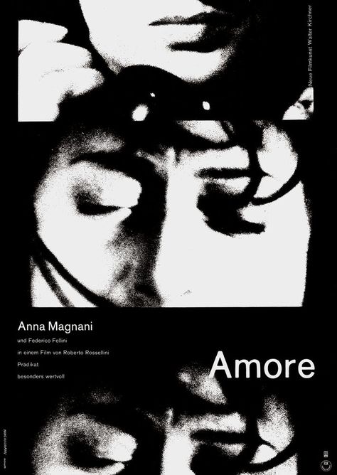 Poster Grafico, Anna Magnani, Band Poster, 타이포그래피 포스터 디자인, Arte Obscura, Film Posters, Art Graphique, Graphic Artist, Graphic Design Posters