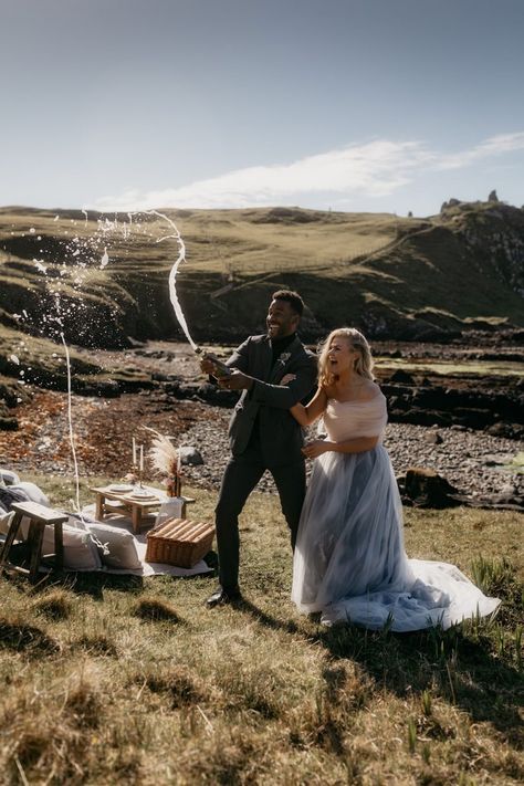 Isle of Skye Elopement Guide + Best Places to Elope Isle Of Skye Wedding, Isle Of Skye Elopement, Skye Elopement, Elopement Guide, Wedding License, Best Places To Elope, Fairy Pools, Places To Elope, The Isle Of Skye