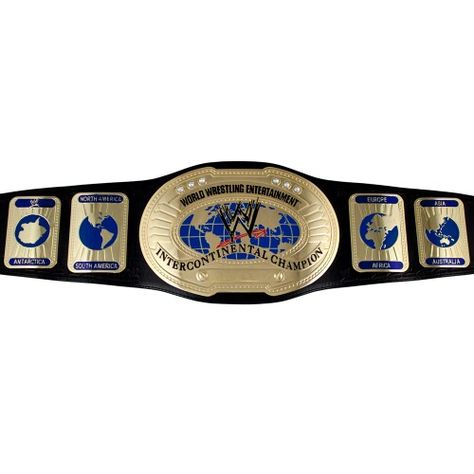 WWF/WWE Attitude Era Intercontinental Title Wwe Attitude Era, Wwe Intercontinental Championship, Intercontinental Championship, Wwe Tna, Pro Wrestling, South America, Belt Buckles, Being Ugly, Wwe