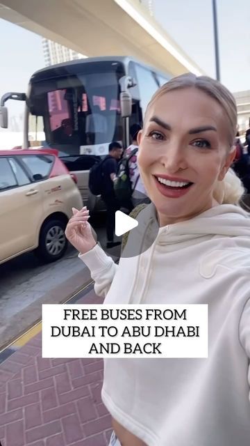 Let’s See With Natali on Instagram: "Free buses from Dubai to Abu Dhabi and back" What To Wear In Dubai, Louvre Abu Dhabi, Yas Island, In The Bus, First Bus, Shuttle Bus, Free Ride, The Louvre, Drop Off