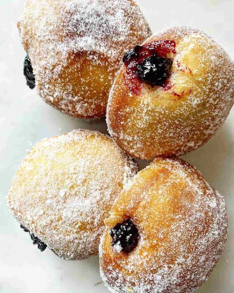 Pampushky (Ukrainian Sweet Donuts) - Chef's Pencil Ukraine Desserts, Ukrainian Dessert, Ukrainian Desserts, Cottage Cheese Desserts, Yeast Donuts, Ukrainian Recipes, Breakfast Choices, Cheese Dessert, Homemade Donuts