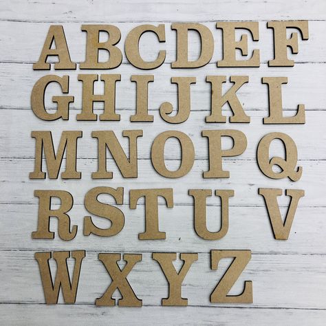 Thanks for the kind words! ★★★★★ "Great communication and help with choosing the right size letters to fit my son’s name on his toy box." L https://etsy.me/3JzUbpL #etsy #letter #unframed #bedroom #wood #woodenmdfletters #craftletterblanks #mdfletters #woodenlet Box Letters Alphabet, A Z Alphabet, Block Letter Alphabet, Wooden Letter Ideas, Magnetic Alphabet Letters, A To Z Alphabet, Wooden Name Plaques, Art Deco Sign, Wooden Alphabet Letters