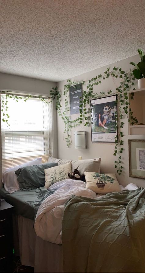 cozy dorm room cozy dorm room  ideas cozy dorm room  aesthetic cozy dorm room  ideas boho cozy dorm room  ideas simple cozy dorm room  ideas minimalist College Dorm Room Ideas Aesthetic Boho, Green And Black Dorm Room Ideas, Dorm Inspo Green, Blue And Green Dorm Room, Dorm Inspo Minimalist, Boho Dorm Room Ideas Colleges, Dorm Room Ideas Minimalist, Dorm Room Ideas Boho, Single Dorm Room Ideas