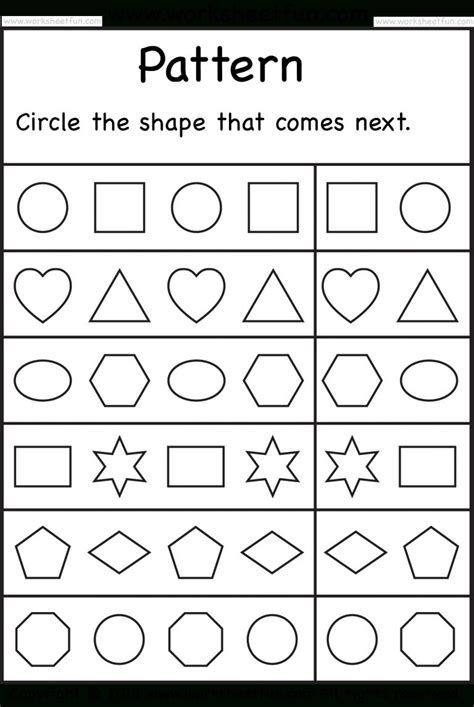 Pin Von Tosia M Auf Fejlesztés | Mathe Für Vorschulkinder Kindergarten Math Patterns, Ab Pattern Worksheet, Preschool Pattern Worksheets, Pattern Worksheets For Kindergarten, Patterning Kindergarten, Preschool Patterns, Pre K Worksheets, Fun Math Worksheets, Ab Patterns