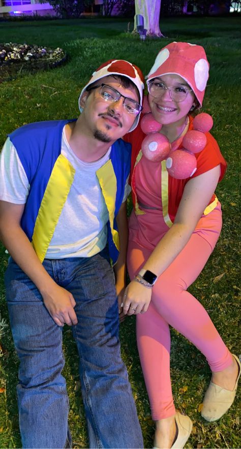 Toadette Mario, Toad And Toadette, Toadette Costume, Mario Costume, Leveling Up, Diy Costume, Makeup Hairstyle, Accessories Fashion, Costume Outfits