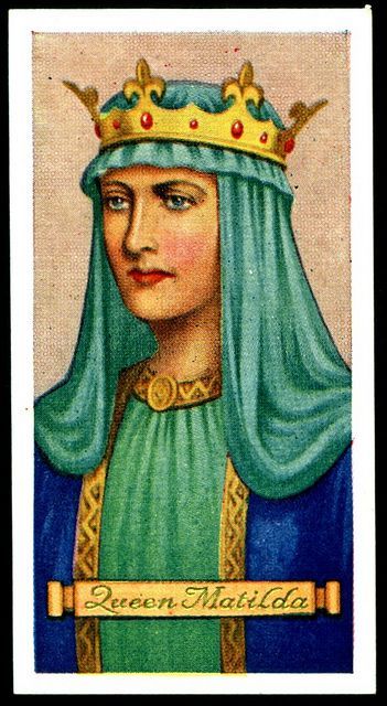 Queen Matilda - also Empress Matilda. Matilda was the daughter of Henry l of England and her second husband was Geoffrey Plantagenet, Count of Anjou. Matilda and Geoffrey were the parents of Henry ll.: Empress Matilda, Queen Matilda, Queens Of England, House Of Plantagenet, Eleanor Of Aquitaine, English Royalty, William The Conqueror, Wars Of The Roses, English History