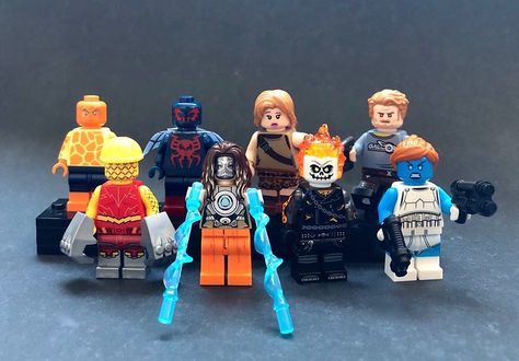 Marvel upgrades | Hey, they're finally here! Was gonna post … | Flickr Lego Marvel Custom Minifigures, Lego Lizard, Lego Marvel Minifigures, Lego Cyberpunk, Lego Jedi, Ninjago City, Iron Man 2, Custom Minifigures, Lego Custom Minifigures