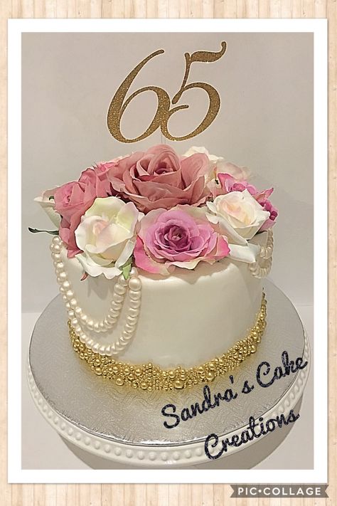 65th birthday cake 65 Birthday Cakes For Women, 65th Birthday Cake Ideas For Women, 65th Cake Ideas, 65th Birthday Cake Ideas For Mom, 56 Birthday Cake Women, 65 Cake Birthday, 65th Birthday Ideas For Mom Cake, 65 Th Birthday Cake, Cake Ideas For 65 Year Old Woman