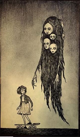 John Kenn Mortensen, Nightmares Artwork, John Kenn, Redhead Art, Monster Artwork, Biblical Art, Arte Obscura, Dark Art Illustrations, Scary Art