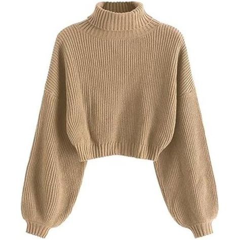 Product Details Fabric Type 100% Polyester Care Instructions Machine Wash, Hand Wash Only Closure Type Pull On Weave Type Plain About This Item Material: Women Cropped Sweater Is Made Of A Luxurious Polyester, Sweater For Women Is Crafted From Soft, Skin-Friendly, And Knit Fabric. Turtleneck Neck: Fall Sweater For Women Feature A Chic Turtleneck Neckline, Solid Color, Drop-Sh Fall Sweaters For Women, Cropped Turtleneck, Cropped Knit Sweater, Cropped Pullover, Trendy Sweaters, Sweater Jumper, Home Sport, Womens Turtleneck, Crop Sweater