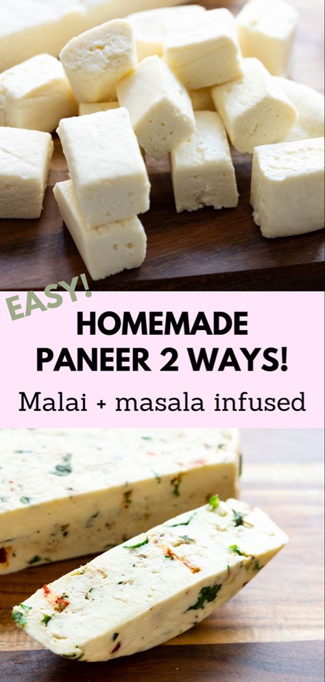 Soy Milk Recipes, Masala Paneer, Homemade Paneer, Homemade Tofu, Tofu Vegan, Silken Tofu, Cooking Club, Mood Food, Paneer Recipes