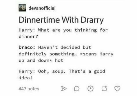 Romance Headcannons, Drarry Memes Dirty, Drarry Spicy, Darry Fanart Spicy, Drarry Quotes, Darry Memes, Harry Potter Art Fanart, Drarry Fanfiction, Hp Ships