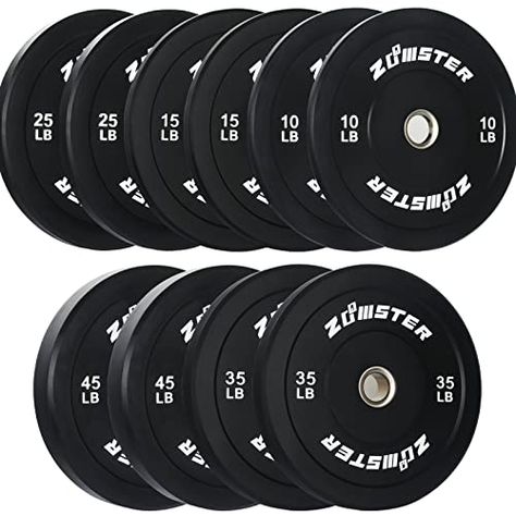 Bumper Plate Olympic Weight Plate Bumper Weight Plate with Steel Insert Strength Training Weight Lifting Plate Olympic Weights, Olympic Weightlifting, Free Weight, Strength Training Equipment, Weight Set, Exercise Equipment, Self Service, Bench Press, Gym Rat