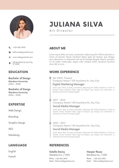 Curriculum Vitae Design, Cv Design Professional, Engineering Resume, Curriculum Vitae Template, Digital Marketing Manager, Cv Template Professional, Simple Resume Template, Resume Writing Services, Cv Resume Template