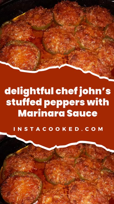 Welcome to the mouthwatering world of delightful chef john's stuffed peppers with Marinara Sauce! If you're searching for a recipe that marries vibrant Stuffed Peppers Marinara Sauce, Hamburger And Potatoes, Creamy Spinach Dip, Lentil Pasta, Chef John, Summer Side Dishes, Quick Weeknight Meals, Eggplant Recipes, Chinese Dishes