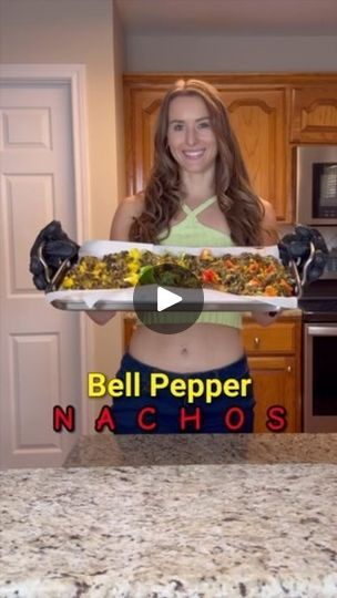 Bell Pepper Chips, Bell Pepper Nachos, Ww Appetizers, Pepper Nachos, Avocado Yogurt, Low Carb Nachos, Light Cooking, Taco Dinner, 2024 Recipes