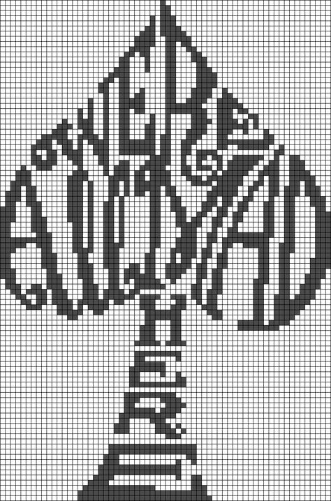 We' re All Mad Here - Alice in Wonderland Quote Perler Bead Pattern Alice In Wonderland Quote, Cursed Emojis, 8bit Art, Pixel Crochet, Beaded Cross Stitch, Afghan Patterns, Pixel Pattern, Pixel Art Pattern, Bead Pattern