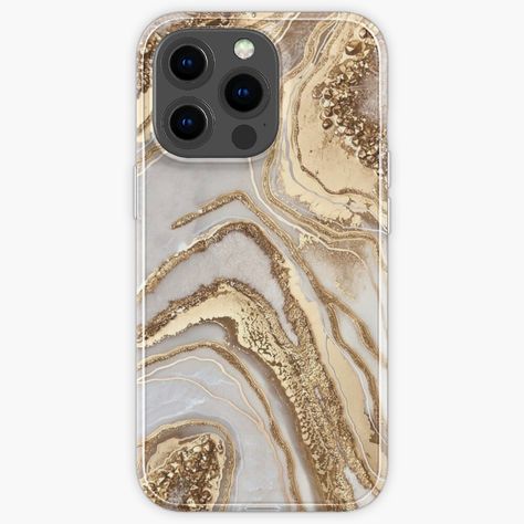 Crystal Phone Case, Marble Iphone, Phone Cases Marble, Marble And Gold, Art Phone Cases, Print Phone Case, Gold Marble, 4g Lte, Iphone Case Design