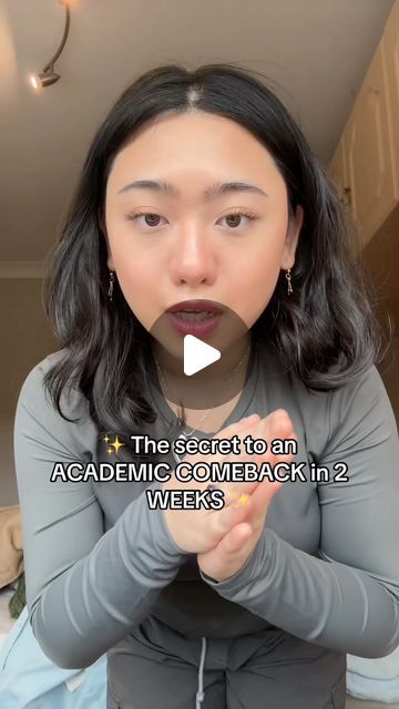 Trisha - ChemEng student on Instagram: "How to get an academic comeback in two weeks 🗣️‼️  #study #studygram #studying #academiccomeback" How To Get 90% In Exam, Study Comeback, How To Memorize, Academic Comeback Aesthetic, Academic Checklist, Straight A Student Aesthetic, Academic Comeback, Memory Words, Journal Layout