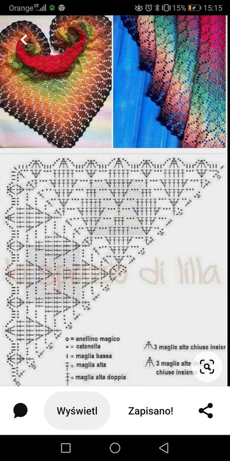 Crochet Shawl Diagram Free Pattern, Crochet Triangle Shawl Pattern, Crochet Shawl Diagram, Crochet Lace Shawl, Poncho Crochet, Diy Crochet Bag, شال كروشيه, Crochet Shawl Pattern Free, Crochet Motif Patterns