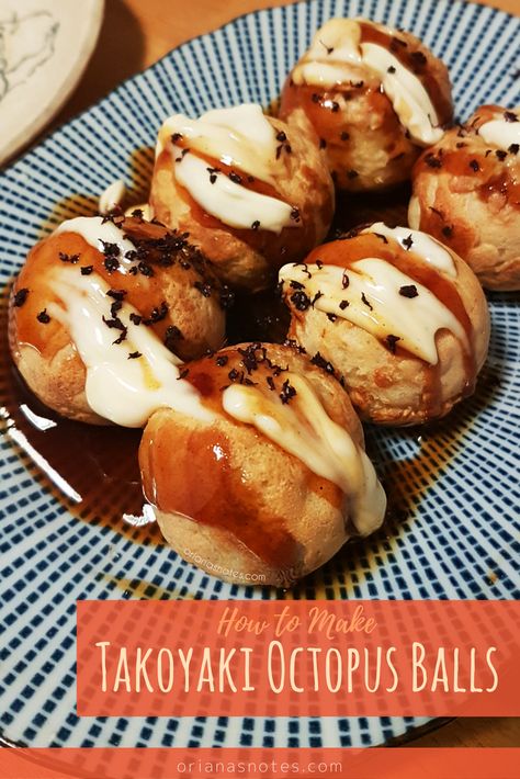 A delicious Takoyaki Octopus Balls Recipe !