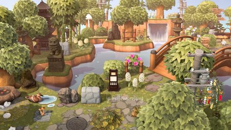 Acnh Island Entrance, Animal Crossing Entrance, Acnh Cottagecore, Animal Crossing 3ds, Ac New Leaf, Animal Crossing Guide, Entrance Ideas, Animal Crossing Wild World, Island Theme